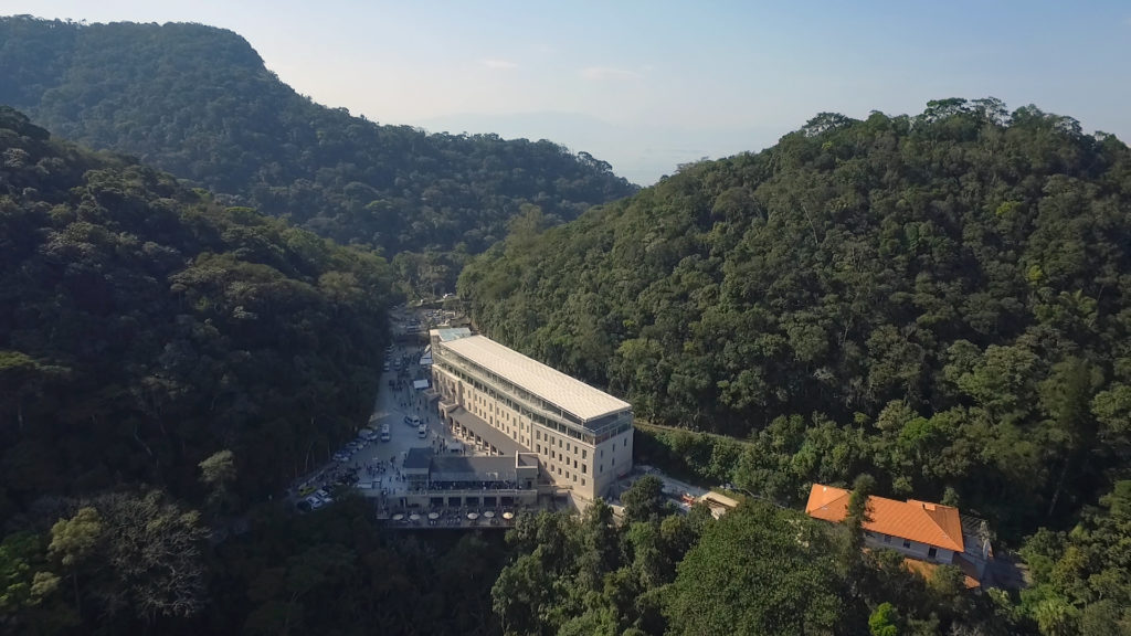 Centro de Visitantes Paineiras Corcovado, ponto de embarque das Vans Oficiais para o Cristo Redentor, durante as férias de julho de 2026